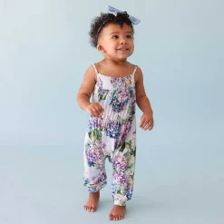 Posh Peanut Sleeveless Smocked Jumpsuit Cheap
