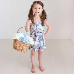 Posh Peanut Smocked Babydoll Dress Hot