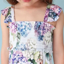 Posh Peanut Smocked Babydoll Dress Hot