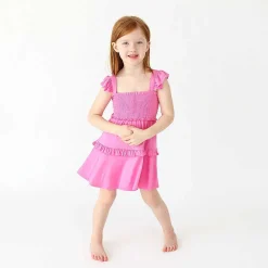 Posh Peanut Smocked Babydoll Dress Sale
