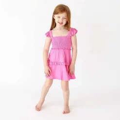 Posh Peanut Smocked Babydoll Dress Sale