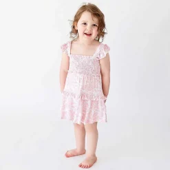 Posh Peanut Smocked Babydoll Dress Flash Sale