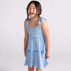 Posh Peanut Smocked Babydoll Dress Store