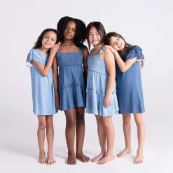 Posh Peanut Smocked Babydoll Dress Store