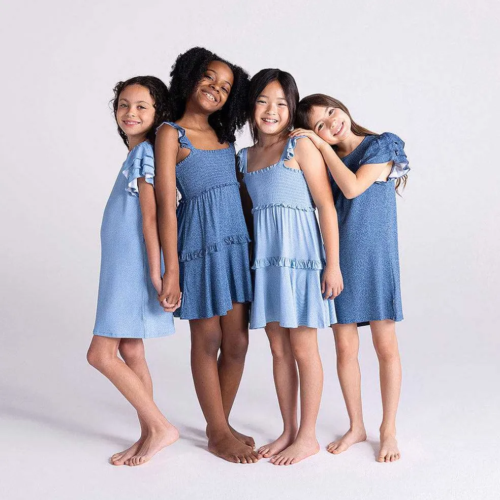Posh Peanut Smocked Babydoll Dress Store