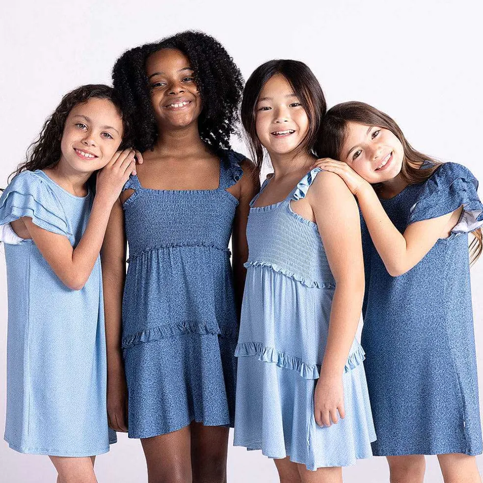 Posh Peanut Smocked Babydoll Dress Store