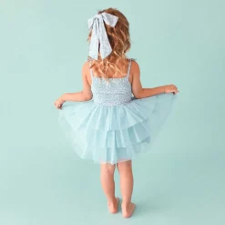 Posh Peanut Smocked Tulle Dress Outlet