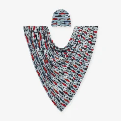 Posh Peanut Swaddle Beanie Set New