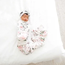 Posh Peanut Swaddle Headband Set Fashion
