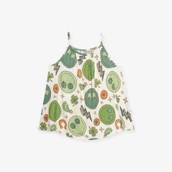 Posh Peanut Tank Ruffled Short Set Shop