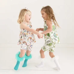 Posh Peanut Tank Ruffled Short Set Clearance