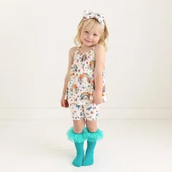Posh Peanut Tank Ruffled Short Set Clearance