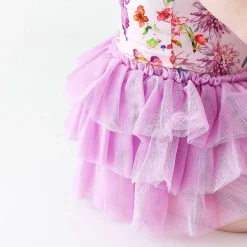 Posh Peanut Tulle Bodysuit Dress Cheap