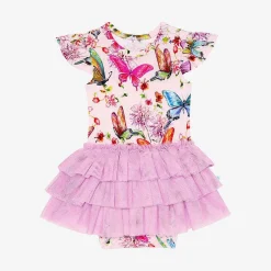 Posh Peanut Tulle Bodysuit Dress Cheap