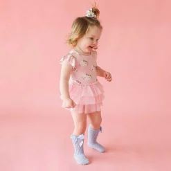 Posh Peanut Tulle Bodysuit Dress Best