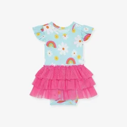 Posh Peanut Tulle Bodysuit Dress Outlet