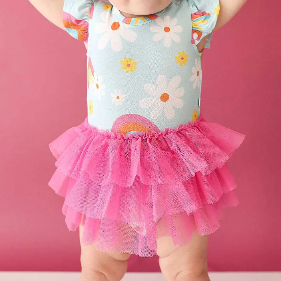 Posh Peanut Tulle Bodysuit Dress Outlet