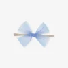 Posh Peanut Tulle Bow Nylon Headband Hot