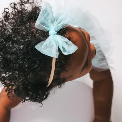 Posh Peanut Tulle Bow Nylon Headband Store
