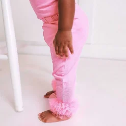 Posh Peanut Tulle Ruffled Leggings Cheap