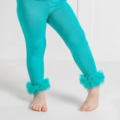 Posh Peanut Tulle Ruffled Leggings Shop