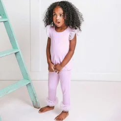 Posh Peanut Tulle Ruffled Leggings Store