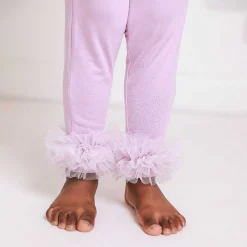 Posh Peanut Tulle Ruffled Leggings Store