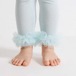 Posh Peanut Tulle Ruffled Leggings Cheap
