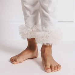 Posh Peanut Tulle Ruffled Leggings Shop