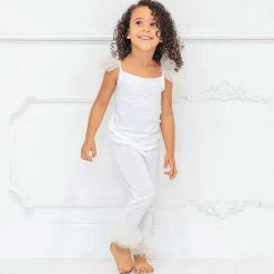 Posh Peanut Tulle Ruffled Leggings Shop