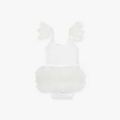 Posh Peanut Tulle Smocked Bodysuit Dress Flash Sale