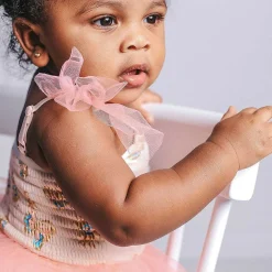 Posh Peanut Tulle Smocked Bodysuit Dress Sale