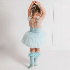 Posh Peanut Tulle Smocked Dress Cheap