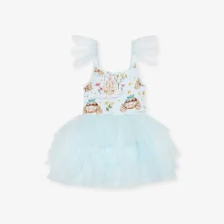 Posh Peanut Tulle Smocked Dress Flash Sale