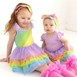 Posh Peanut Tulle Smocked Dress Store