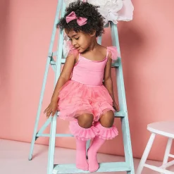 Posh Peanut Tulle Smocked Dress Cheap