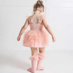 Posh Peanut Tulle Smocked Dress Best