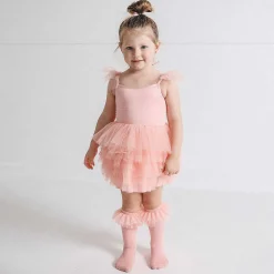 Posh Peanut Tulle Smocked Dress Best