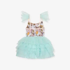 Posh Peanut Tulle Smocked Dress Sale