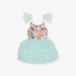 Posh Peanut Tulle Smocked Dress Sale