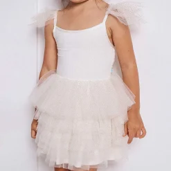 Posh Peanut Tulle Smocked Dress Hot
