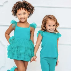Posh Peanut Tulle Smocked Dress Store