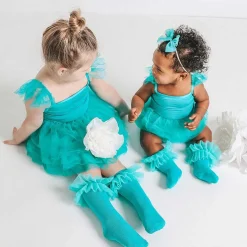 Posh Peanut Tulle Smocked Dress Store