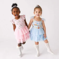 Posh Peanut Tulle Smocked Dress Cheap