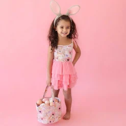 Posh Peanut Tulle Smocked Dress Cheap