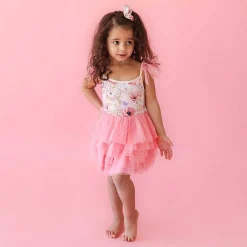 Posh Peanut Tulle Smocked Dress Cheap