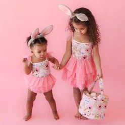 Posh Peanut Tulle Smocked Dress Cheap