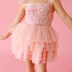 Posh Peanut Tulle Smocked Dress Cheap