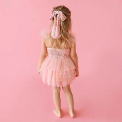 Posh Peanut Tulle Smocked Dress Cheap
