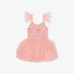 Posh Peanut Tulle Smocked Dress Cheap